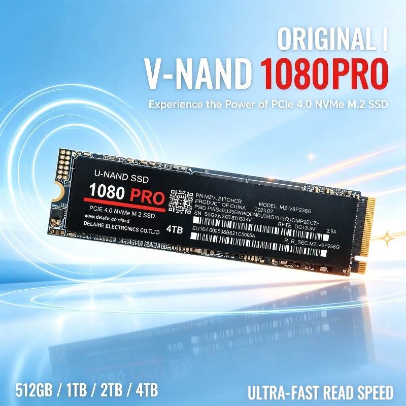 Original 1080PRO M.2 NVMe PCIe - M.2 Nvme 4Tb Pcie 4.0 Ssd recension och pris