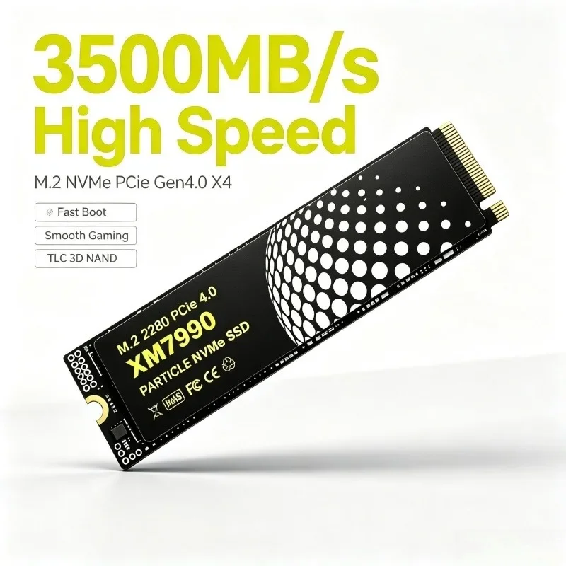 XM7990 M.2 NVMe SSD 500GB-4TB  - M.2 Nvme 4Tb Pcie 4.0 Ssd recension och pris